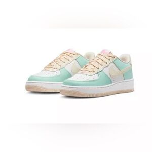 Air Force 1 GS ‘Emerald Rise Guava Ice’ Youth Kids Size 1